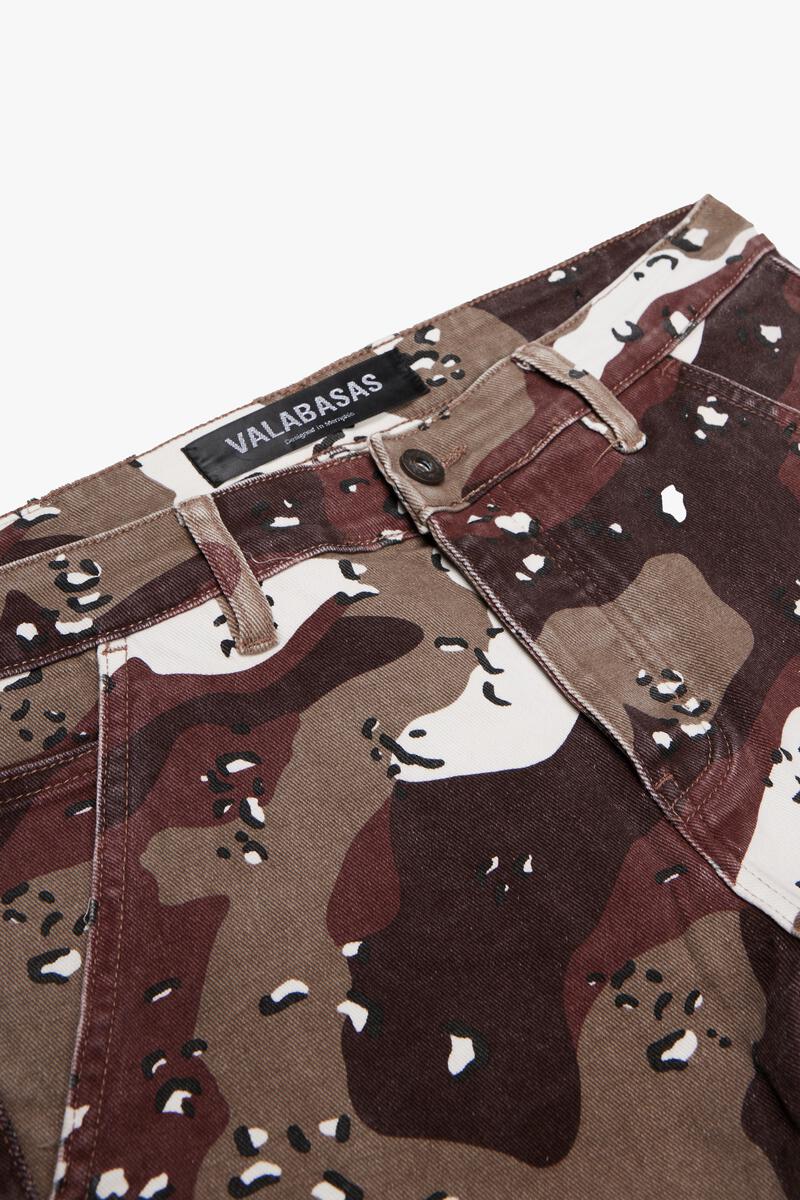 "COMMANDER" WILDERNESS STACKED FLARE JEAN