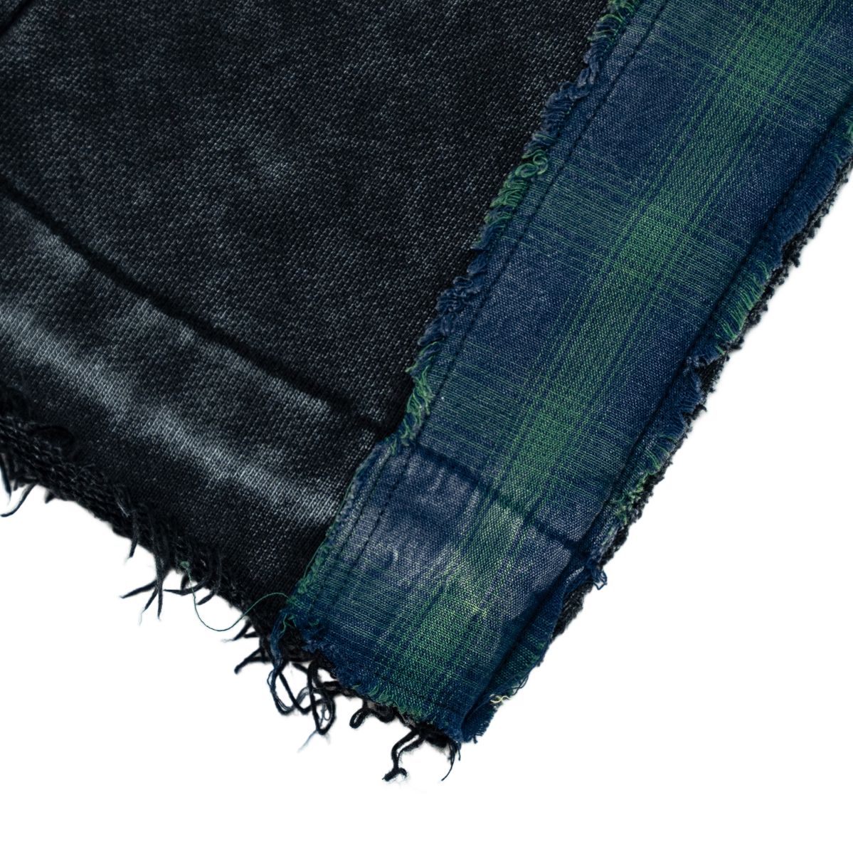 MULTI FLANNEL FLARE SWEATPANTS