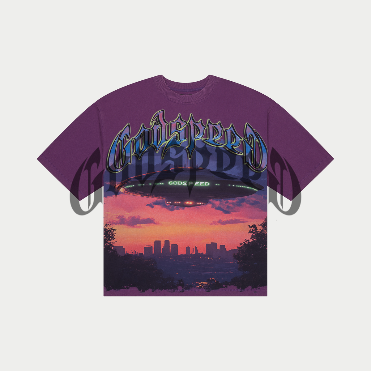 Godspeed U.A.P (Purple Wash)