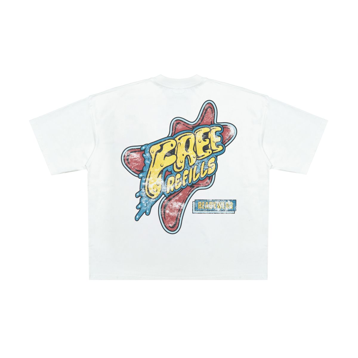 AMOEBA TEE WHITE
