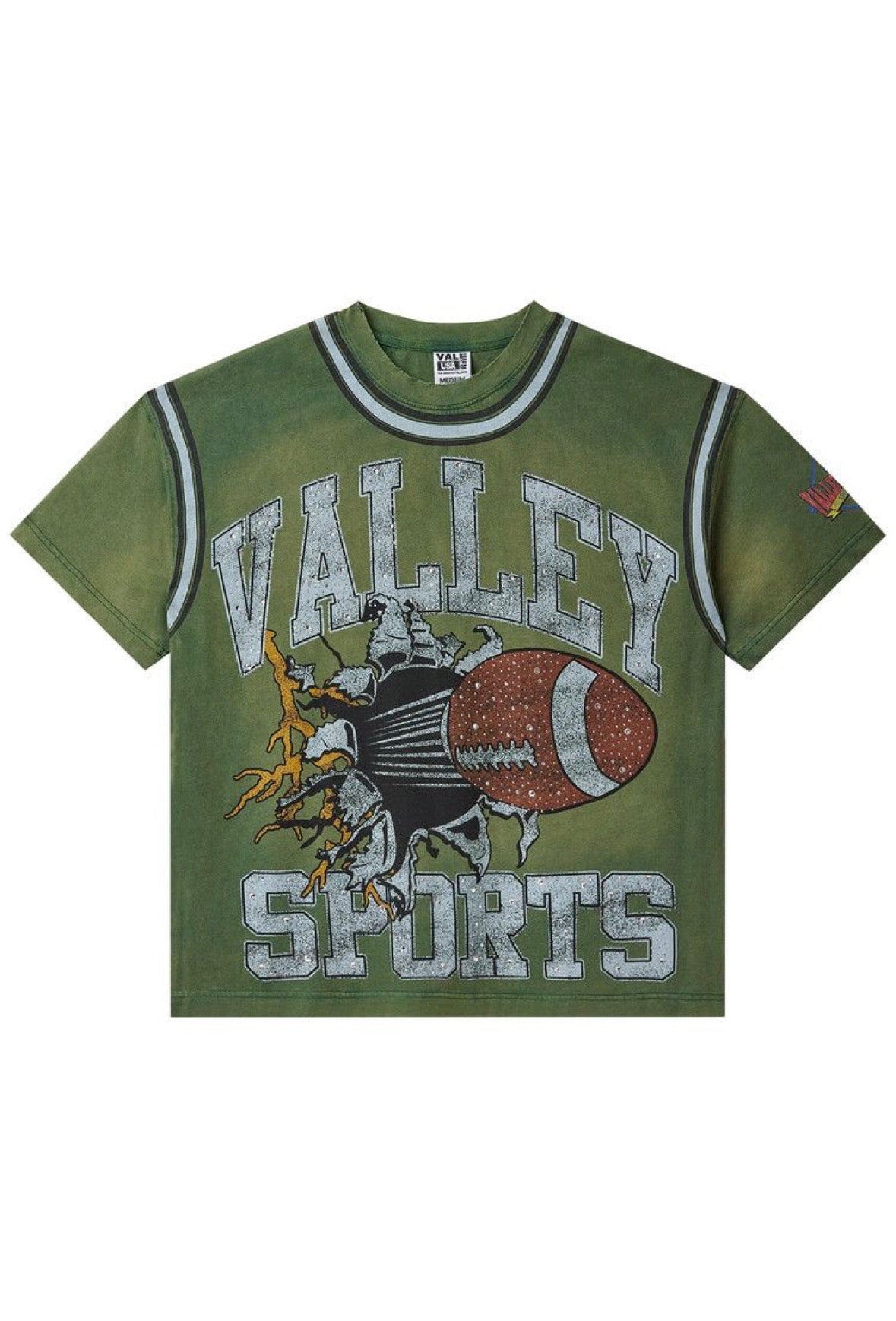 VALE FOREVER GREEN CLASSIC BLING TEE